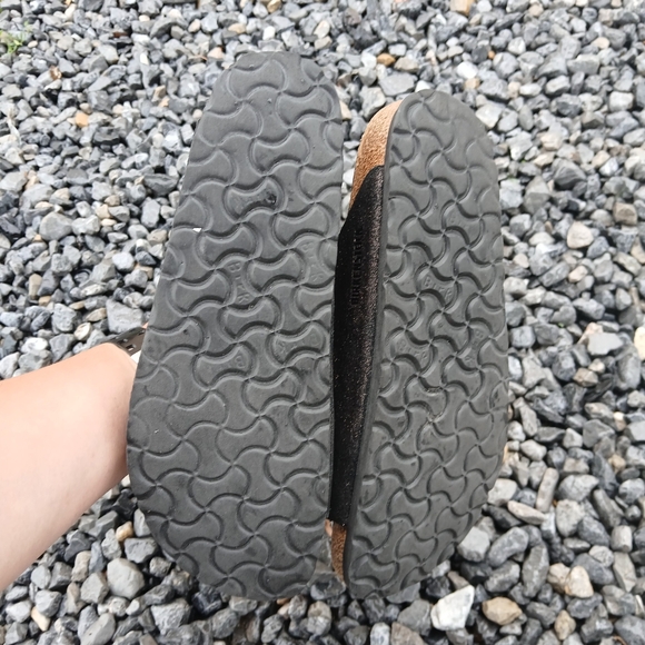 Birkenstock ArizonaVintage SparkleBirki Buckle SandalsSize 40 EU 9-9.5 W… - Picture 10 of 11